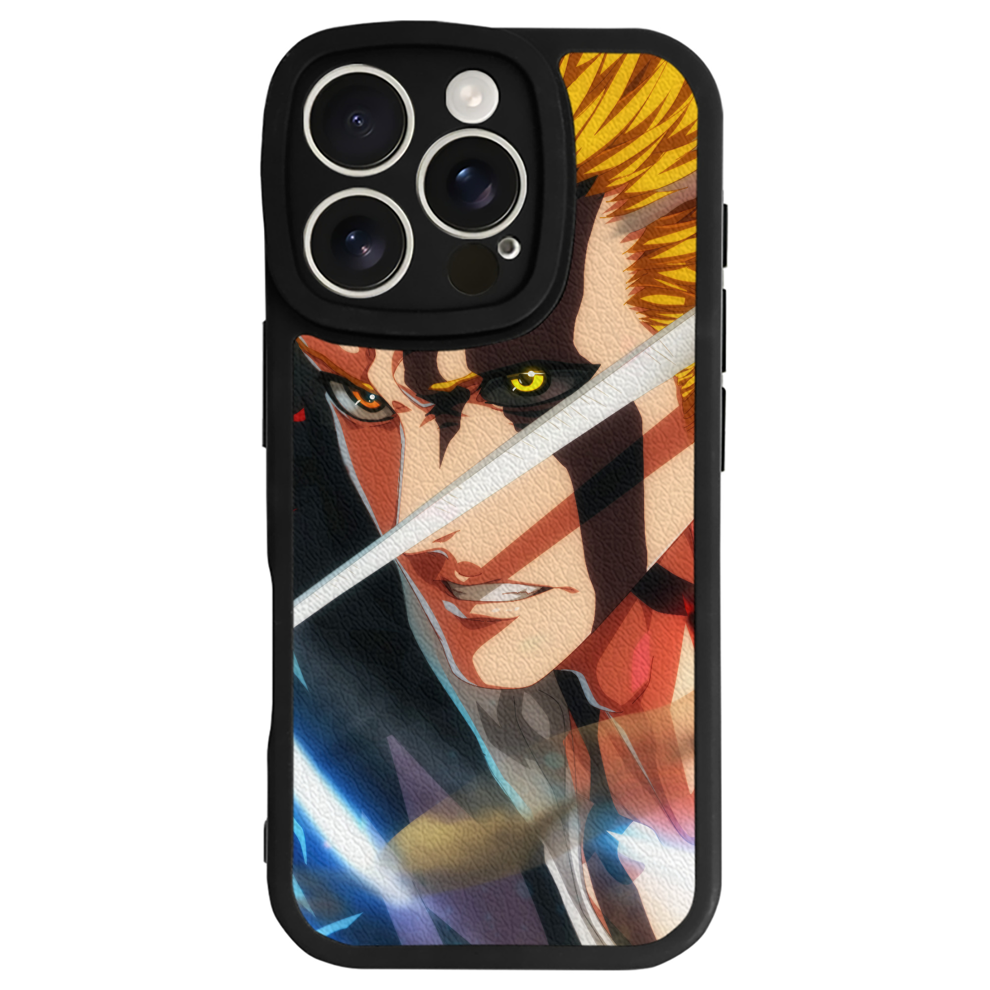 （画像用） ブリーチ BLEACH 【iPhone 16シリーズ対応】シリコンスマホケース（レザー調） 材質：シリコン